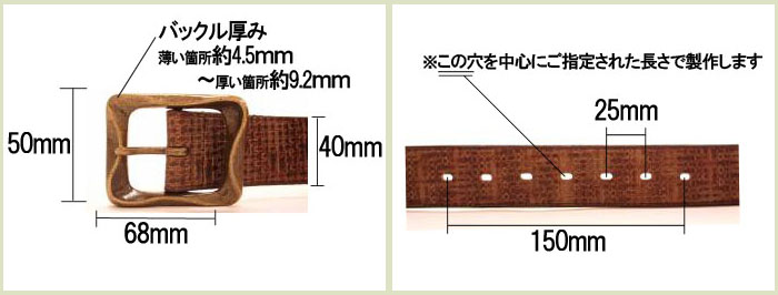 レディース　メッシュ　エナメル風ツヤベルト　各部サイズ等